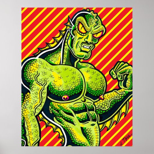 Poster Hommephibien (Devant)