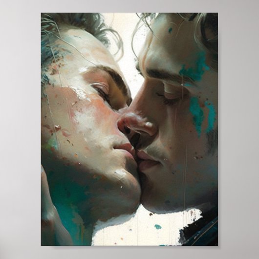 Poster Hommes amoureux (Devant)