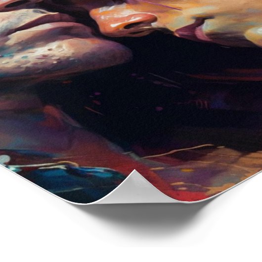 Poster Hommes amoureux (Coin)