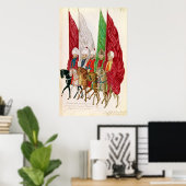 Poster Hommes avec normes Suivant le Seigneur à (Bureau à domicile)