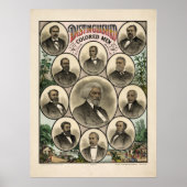 Poster Hommes de couleur distingués (Devant)