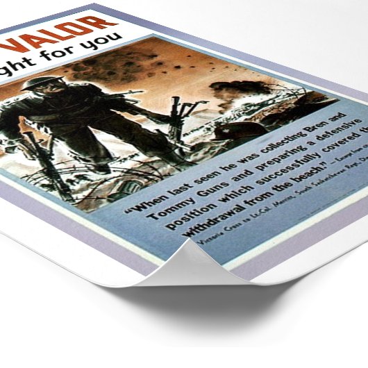 Poster Hommes De Valeur (Coin)