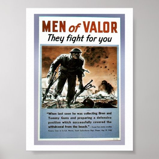Poster Hommes De Valeur (Devant)