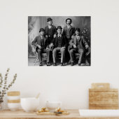 POSTER HOMMES DUR DE L'ANCIEN OCCIDENT 2 (Cuisine)