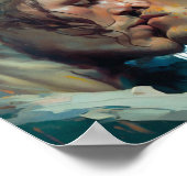 Poster Hommes embrassant (Coin)