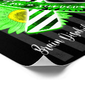 Poster Hommes Femmes Je Suis Un Survivant Handicap Cervea (Coin)