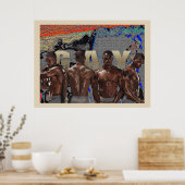Poster Hommes gays (Cuisine)