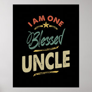 Poster Hommes Je Suis Un Don D'Oncle Béni