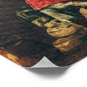 Poster Hommes jouant au jacquet dans une taverne (Coin)