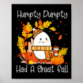 Poster Hompty Dumpty Had A Great Fall Happy Fall Y'all Th (Devant)