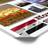 Poster Homs - Syrie - Mosaïque - (Coin)