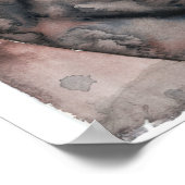 Poster Honda Fury Motorcycle aquarelle par Jamie Hansen (Coin)