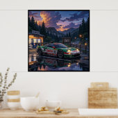 Poster Honda NSX GT (Cuisine)