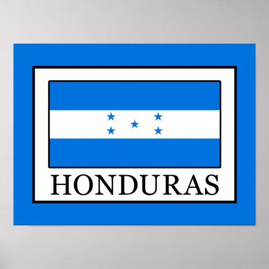 Poster Honduras (Devant)