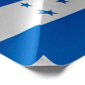 Poster Honduras - Drapeau Honduregna - (Coin)