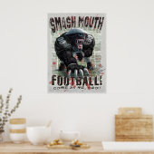 Poster Honey Badger Football (Cuisine)