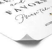 Poster Honey Bee & Daisy Traitements et Faveurs Affichage (Coin)