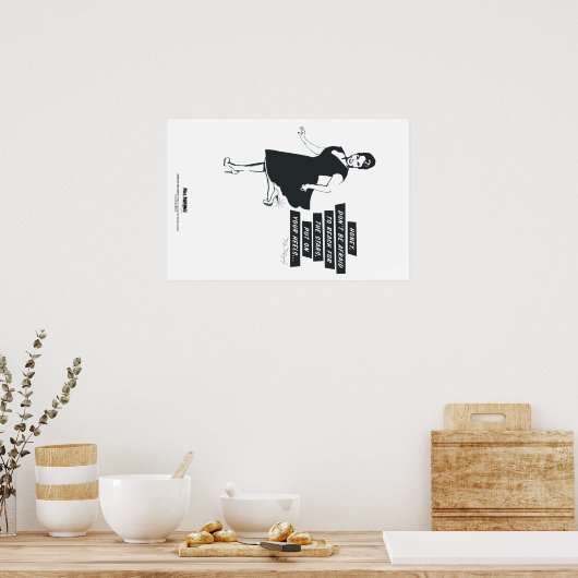 Poster Honey, don't be afraid to reach for the stars. (Cuisine)