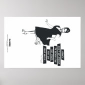 Poster Honey, don't be afraid to reach for the stars. (Devant)