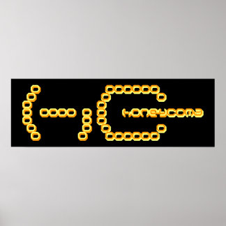 Poster honeycoma