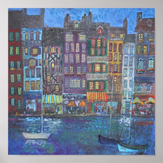 Poster Honfleur (Devant)
