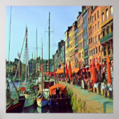 Poster HONFLEUR - accueil - vue (Devant)
