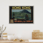 Poster Hong Kong La Riviera de l'orient (Cuisine)