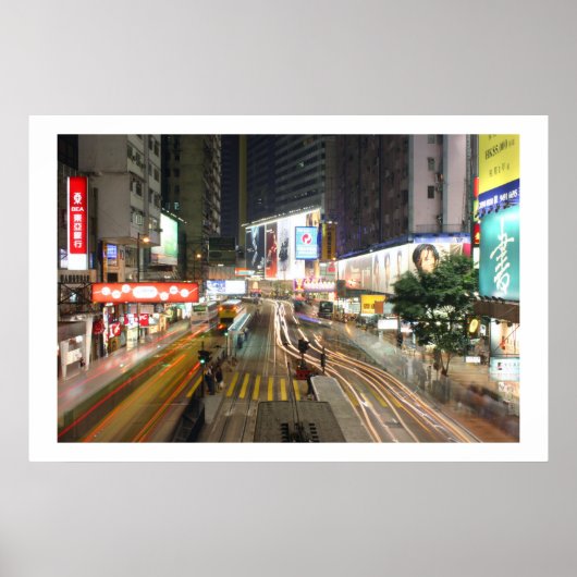 Poster Hong Kong Nights (Devant)