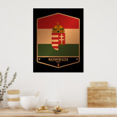 Poster Hongrie (Cuisine)