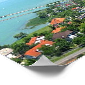 Poster Hongrie - Balaton - (Coin)