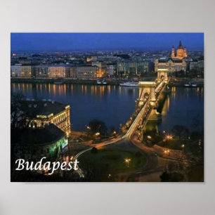 Poster Hongrie - Budapest -