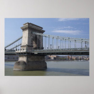 Poster Hongrie, capitale de Budapest. Historique