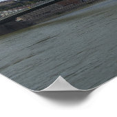 Poster Hongrie, capitale de Budapest. Historique 3 (Coin)