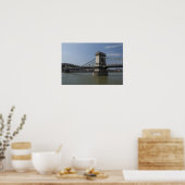 Poster Hongrie, capitale de Budapest. Historique 3 (Cuisine)