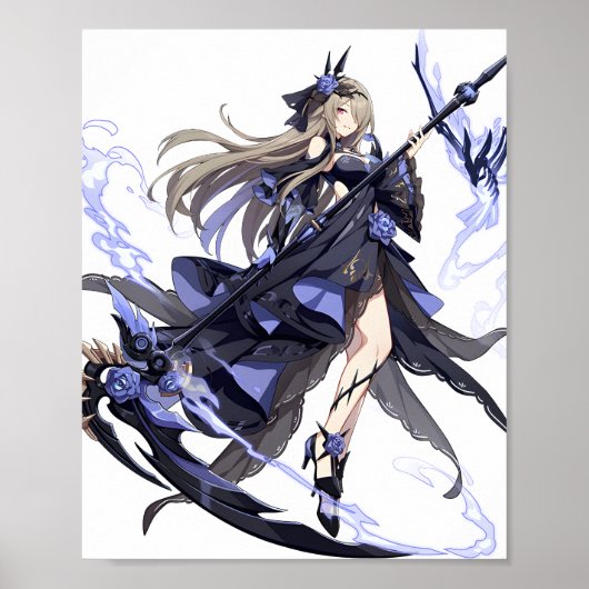 Poster Honkai Impact 3e Rita Rossweisse Fallen Rosemary (Devant)