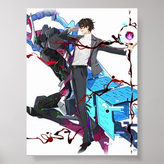 Poster Honkai Impact 3e Welt Yang (Devant)