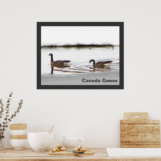 Poster Honkers - Oies du Canada (Cuisine)