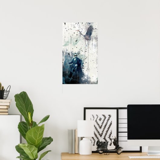 Poster Honnêteté Dans L'Abri De Majesté (Bureau à domicile)