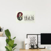 Poster Honneur. Abraham Lincoln (Bureau à domicile)