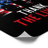 Poster Honneur de l'ancien combattant tombé thème du sout (Coin)