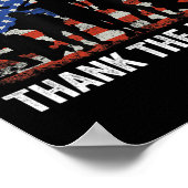 Poster Honneur Les Fallen Merci Les Soldats Vivants Mémoi (Coin)