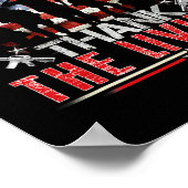 Poster Honneur Vétérinaire tombé thème Soutien militaire (Coin)