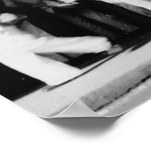 Poster Honolulu, HA - Vue de l'Honolulu (Coin)