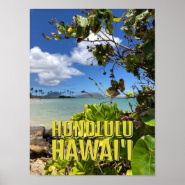 Poster - Honolulu Hawaï