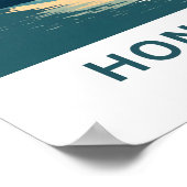 Poster Honolulu Hawaii (Coin)