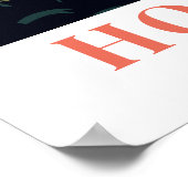 Poster Honolulu Hawaii Vintage Travel Wall Art (Coin)