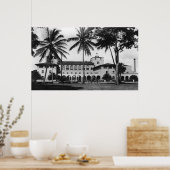 Poster Honolulu, Hawaii Vue de Federal Bldg et post 2 (Cuisine)