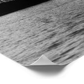 Poster Honolulu, Hawaii - Vue d'Honolulu (Coin)