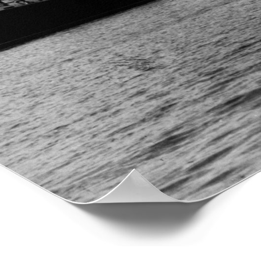 Poster Honolulu, Hawaii - Vue d'Honolulu (Coin)