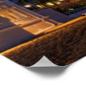 Poster Honolulu, Oahu, Hawaii. Exposition nocturne (Coin)